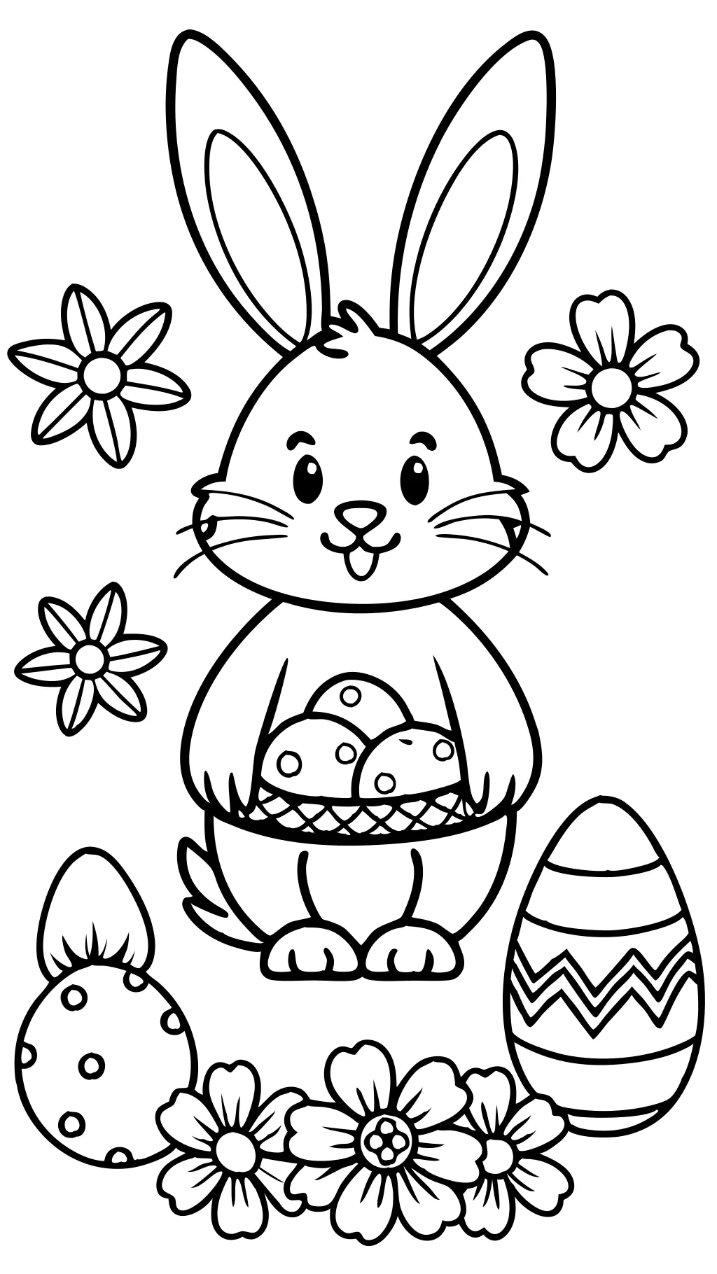 easter coloring in pages